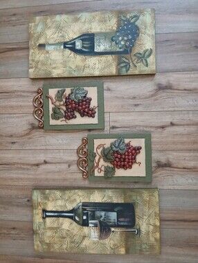 Decorative Wine & Grape Wall Art